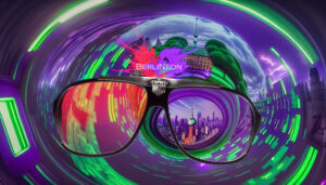 this spectacular Eyewear has the power to be your lifecoloring vision Hero Gear - streocolored Sunglasses